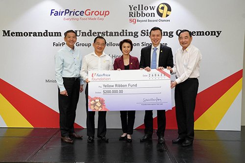 FairPrice supports Yellow Ribbon Singapore in providing employment and training opportunities to ex-offenders